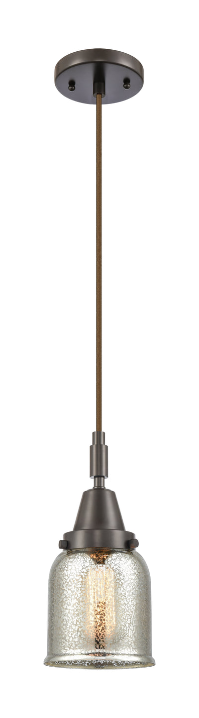 Caden Mini Pendant Antique Brass Glass