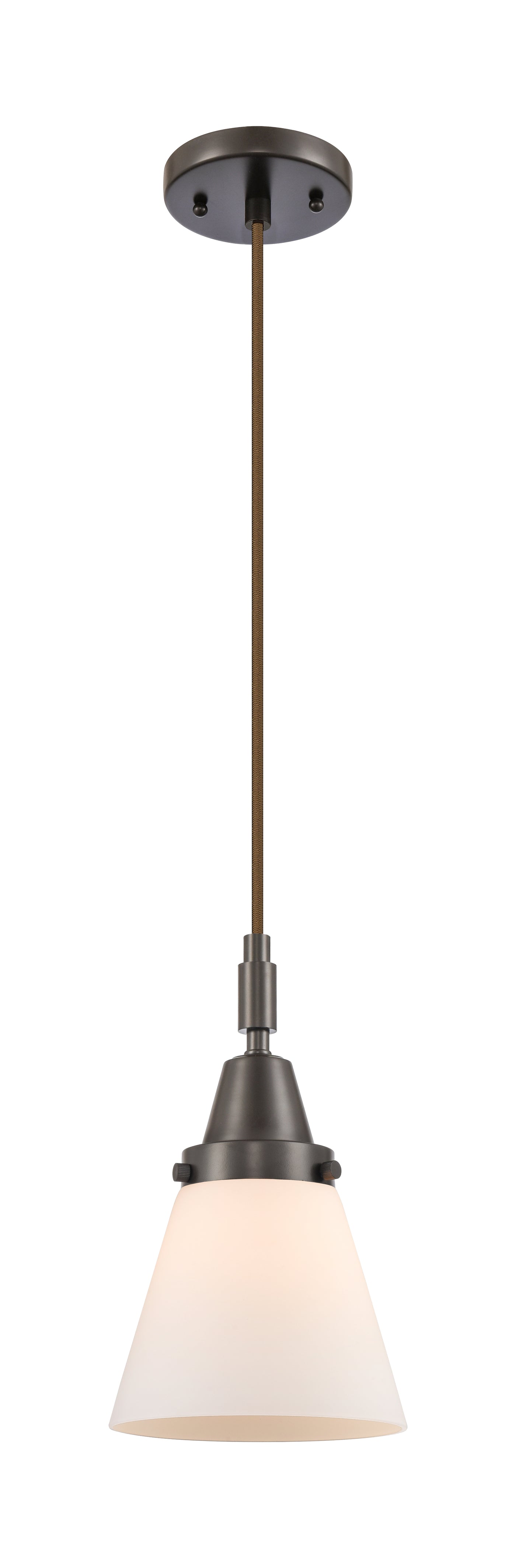 Caden Mini Pendant Antique Brass Glass Steel
