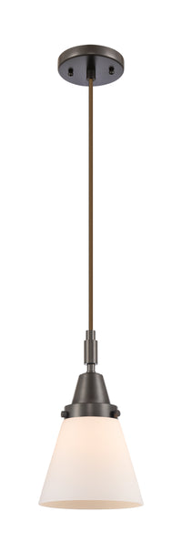 Caden Mini Pendant Antique Brass Glass Steel