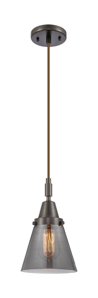 Caden Mini Pendant Antique Brass Glass Steel