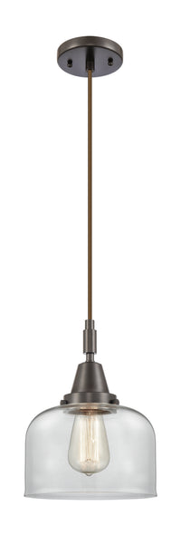 Caden Mini Pendant Antique Brass Glass Steel