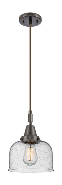 Caden Mini Pendant Antique Brass Glass Steel