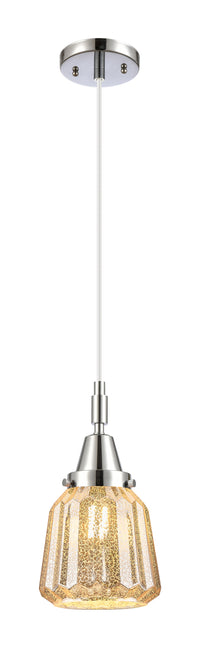 Caden Mini Pendant Antique Brass Glass