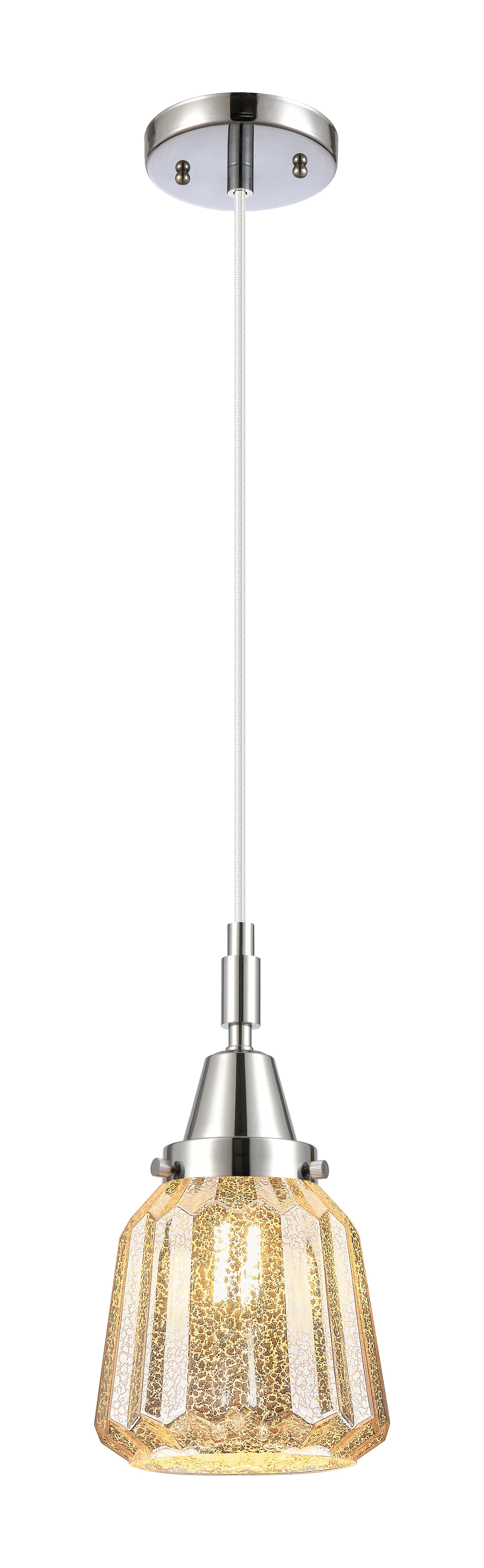 Caden Mini Pendant Antique Brass Glass