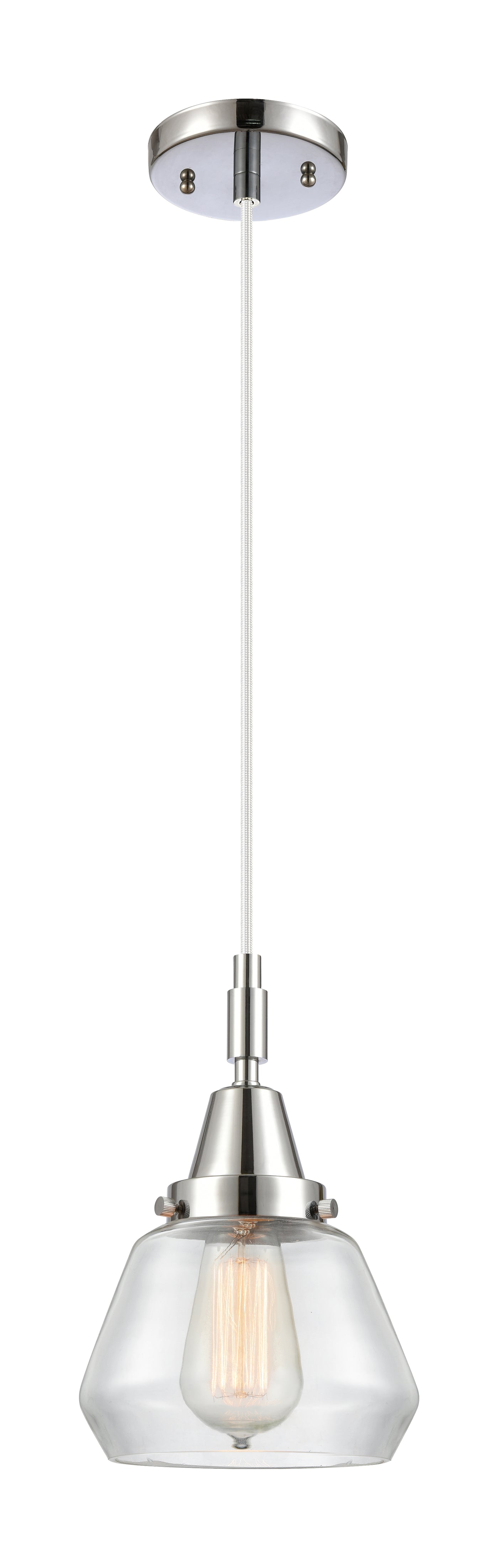 Caden Mini Pendant Antique Brass Glass