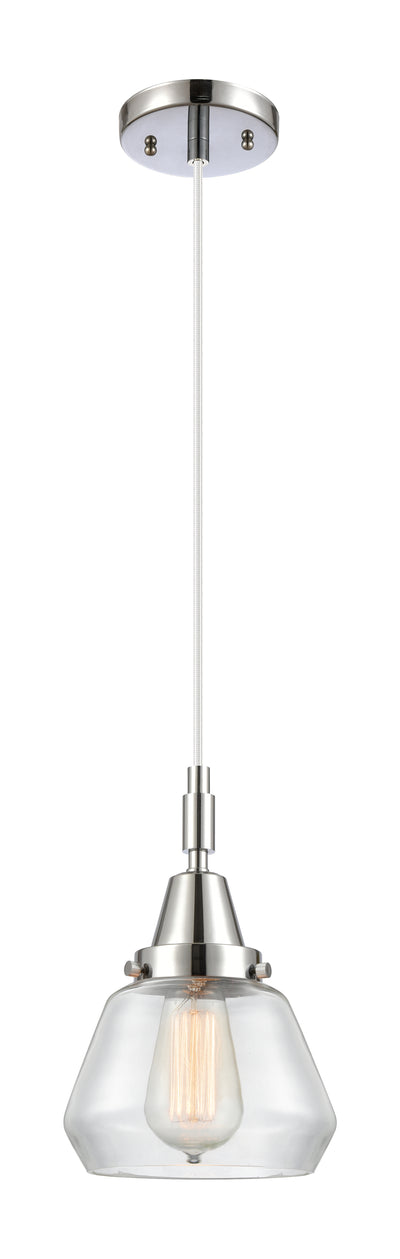 Caden Mini Pendant Antique Brass Glass