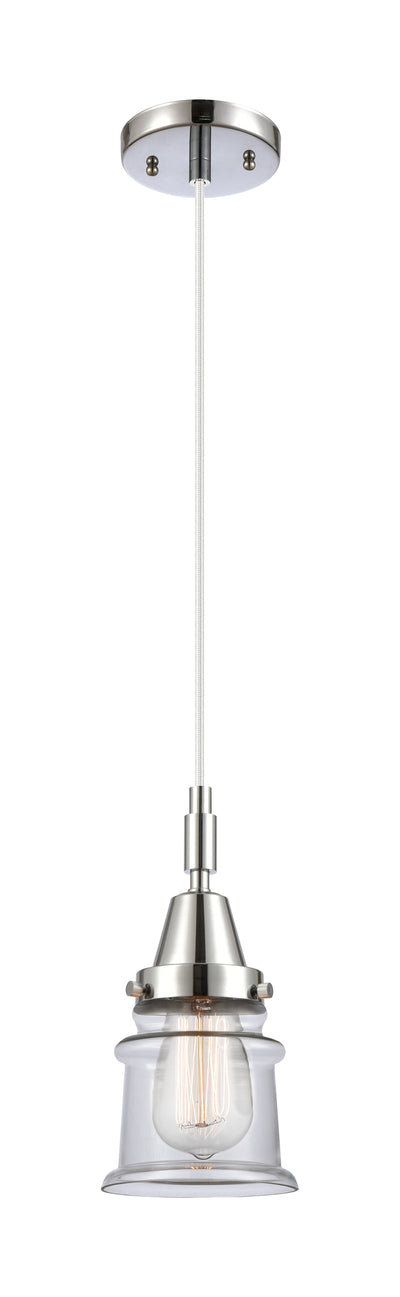 Caden Mini Pendant Glass Steel Antique Brass