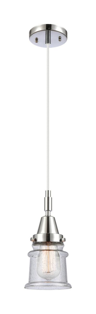 Caden Mini Pendant Glass Steel Antique Brass