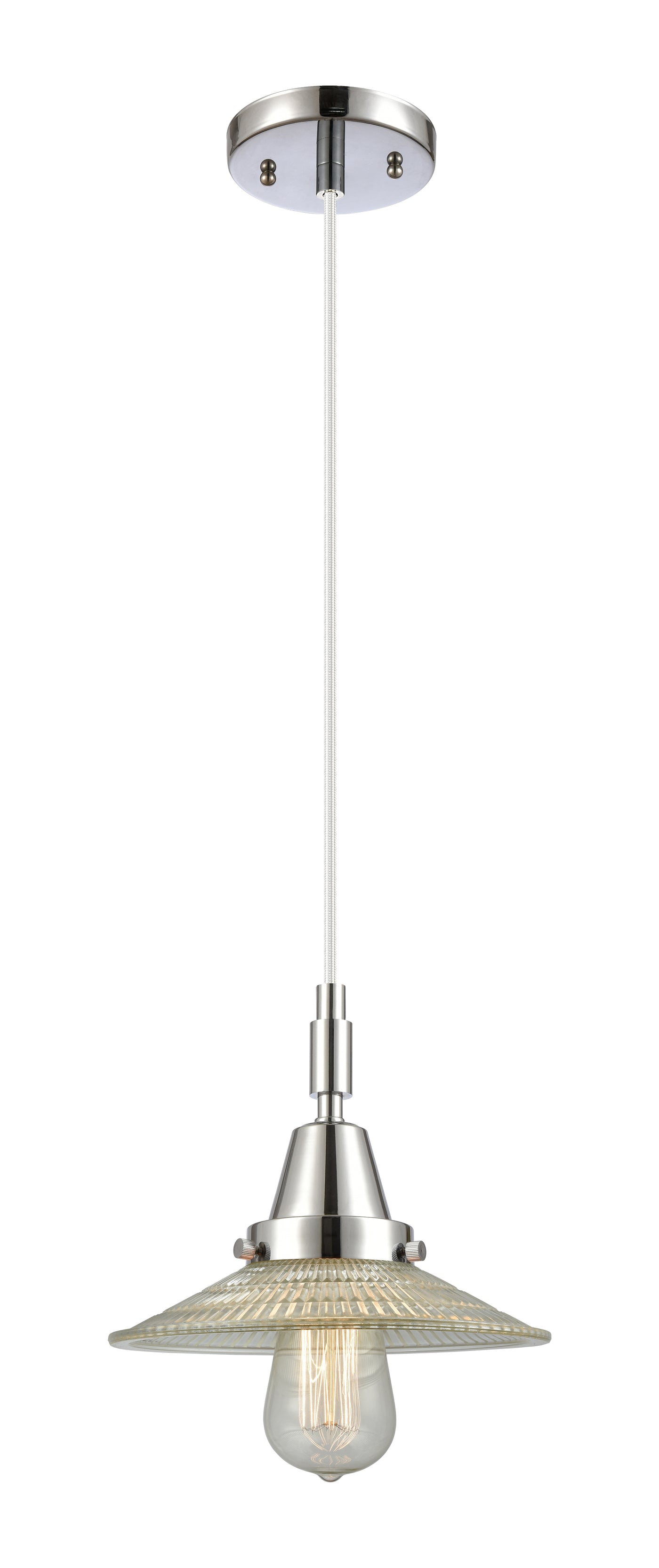 Caden Mini Pendant Antique Brass Glass