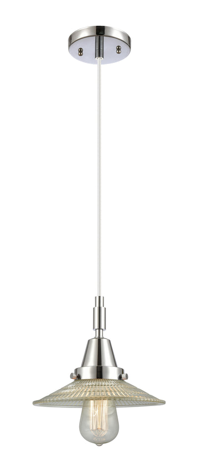 Caden Mini Pendant Antique Brass Glass
