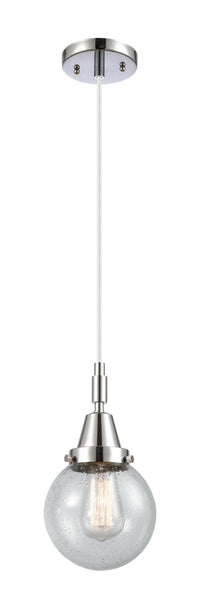 Caden Mini Pendant Brass Glass 6 Inch