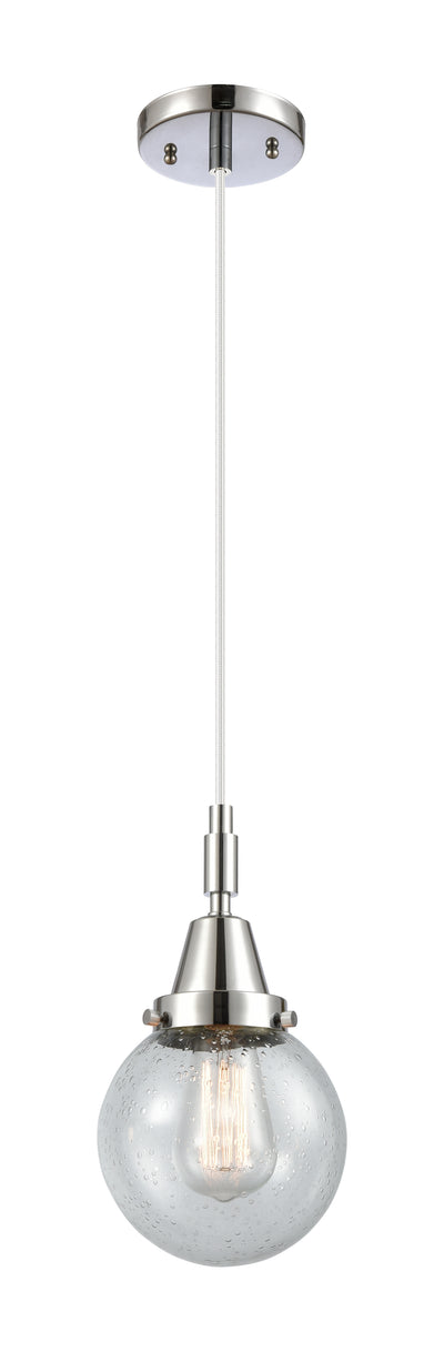 Caden Mini Pendant Brass Glass 6 Inch