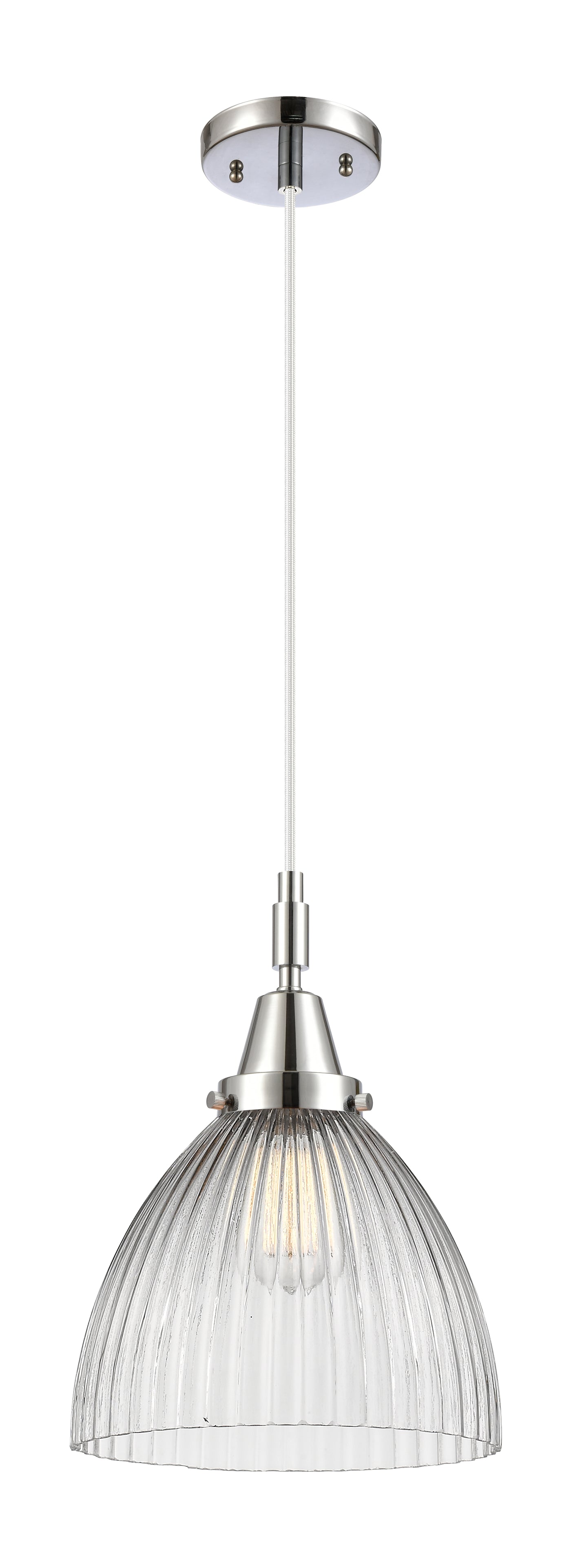 Caden Mini Pendant Antique Brass Glass