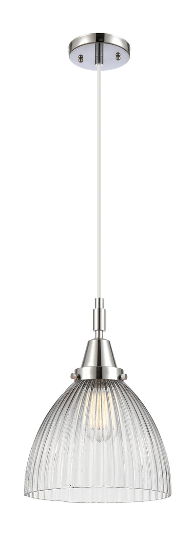 Caden Mini Pendant Antique Brass Glass
