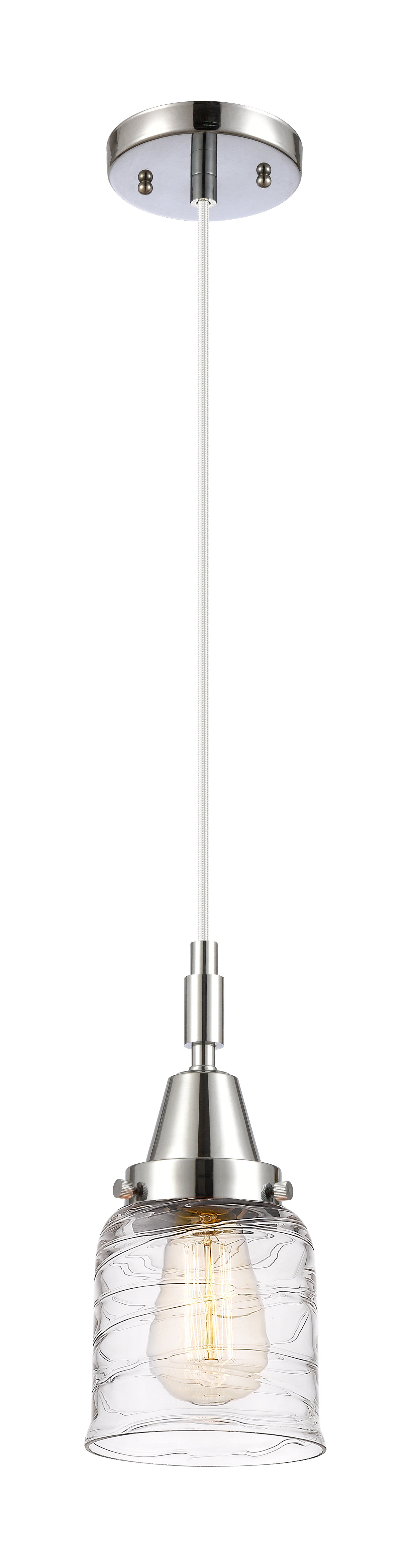 Caden Mini Pendant Antique Brass Glass