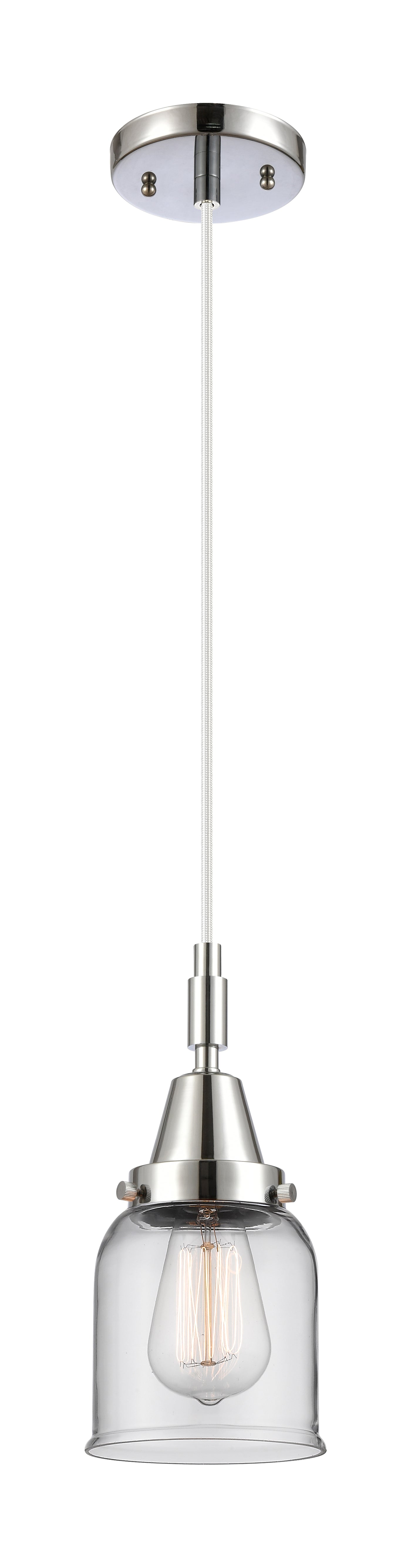 Caden Mini Pendant Antique Brass Glass