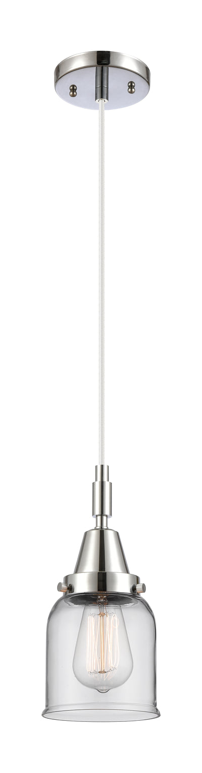 Caden Mini Pendant Antique Brass Glass