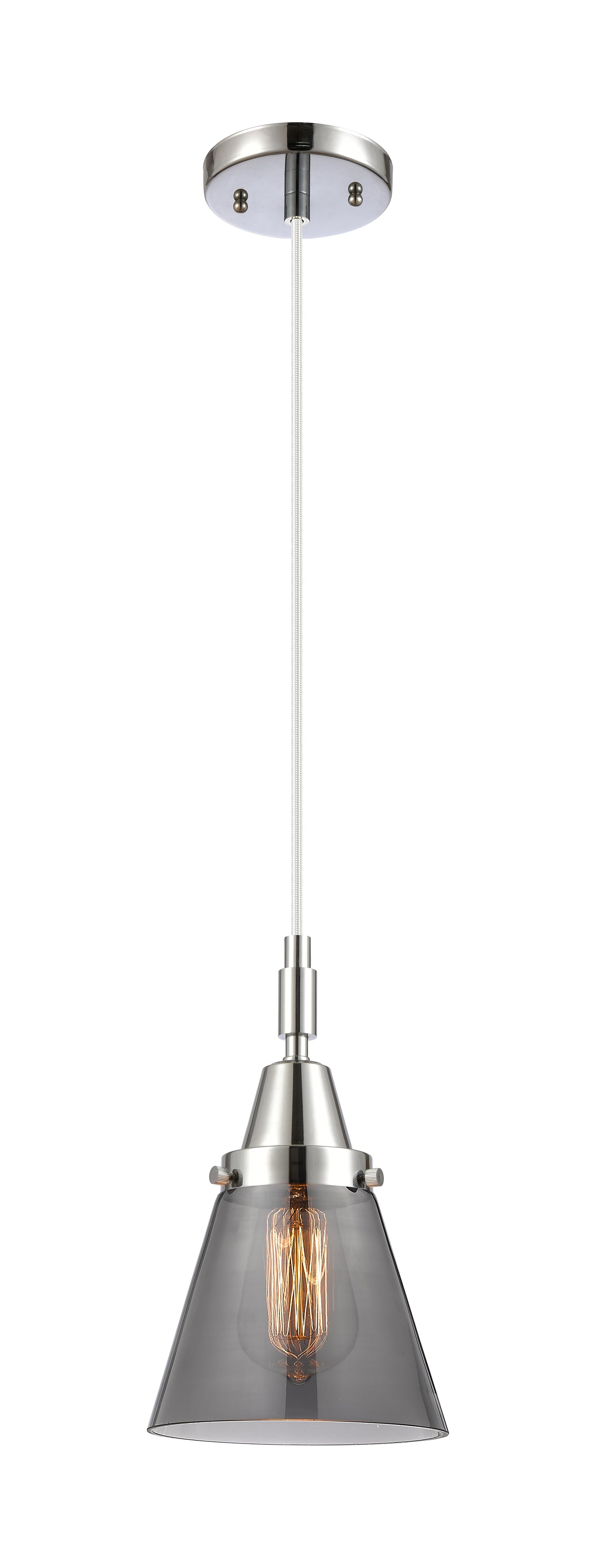 Caden Mini Pendant Antique Brass Glass Steel