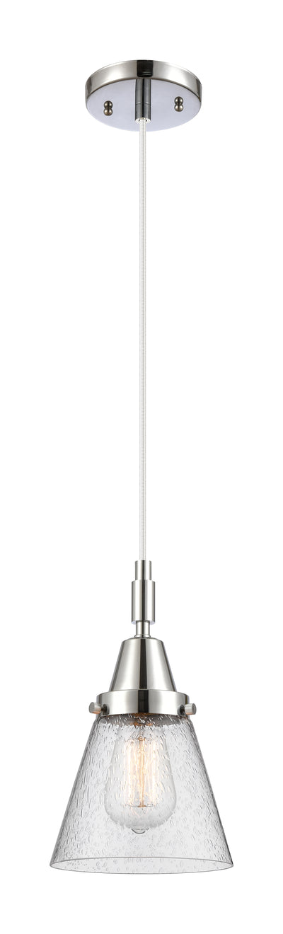 Caden Mini Pendant Antique Brass Glass Steel