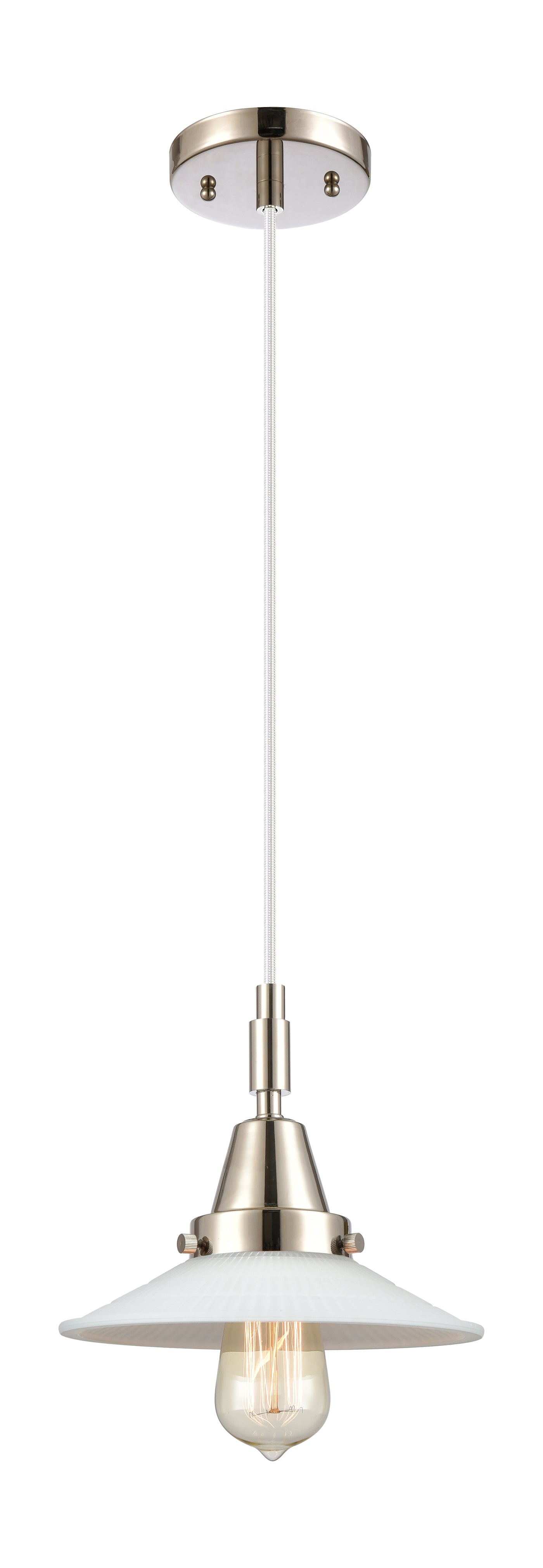 Caden Mini Pendant Antique Brass Glass