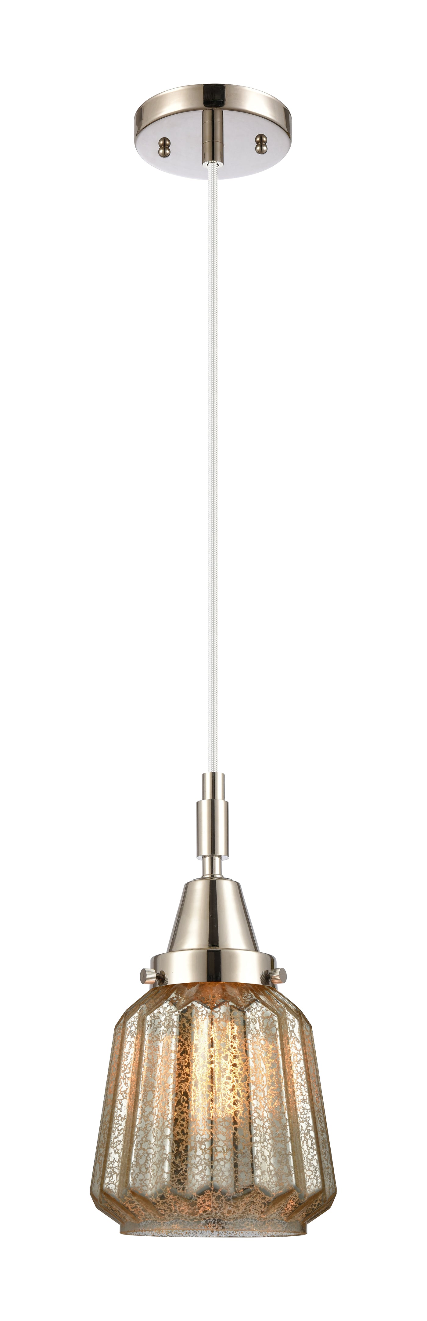 Caden Mini Pendant Antique Brass Glass