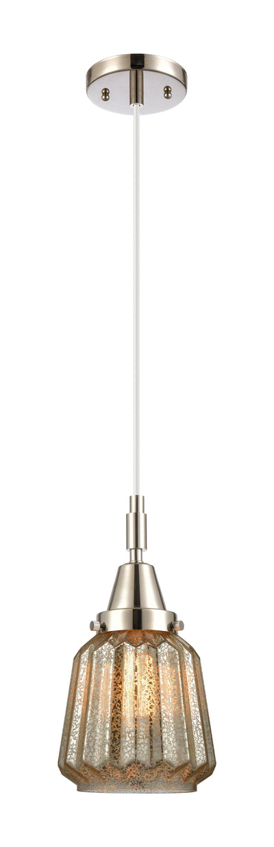 Caden Mini Pendant Antique Brass Glass