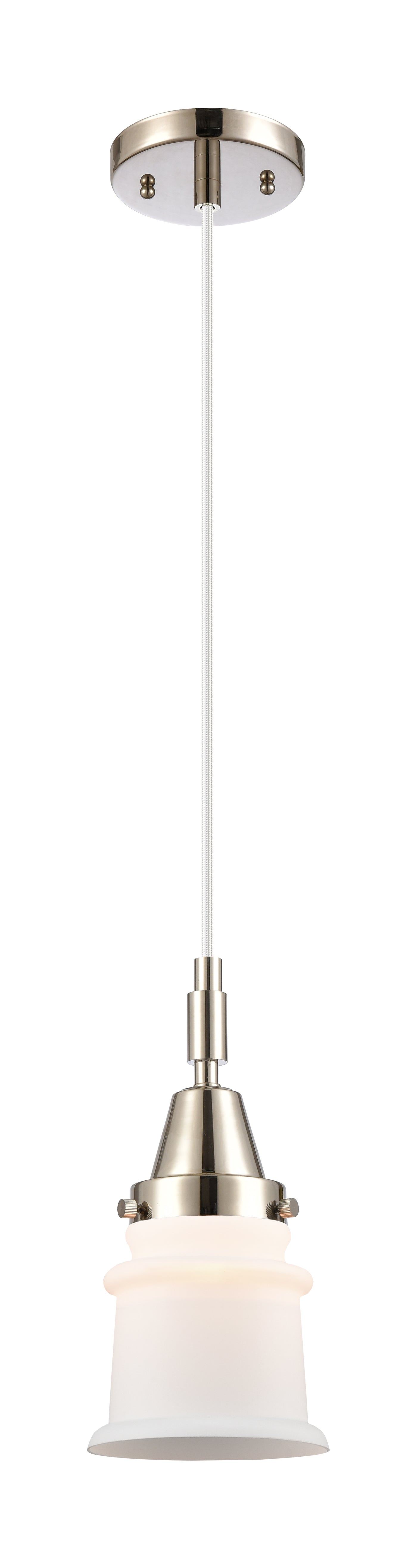 Caden Mini Pendant Glass Steel Antique Brass