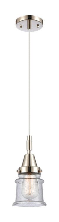 Caden Mini Pendant Glass Steel Antique Brass
