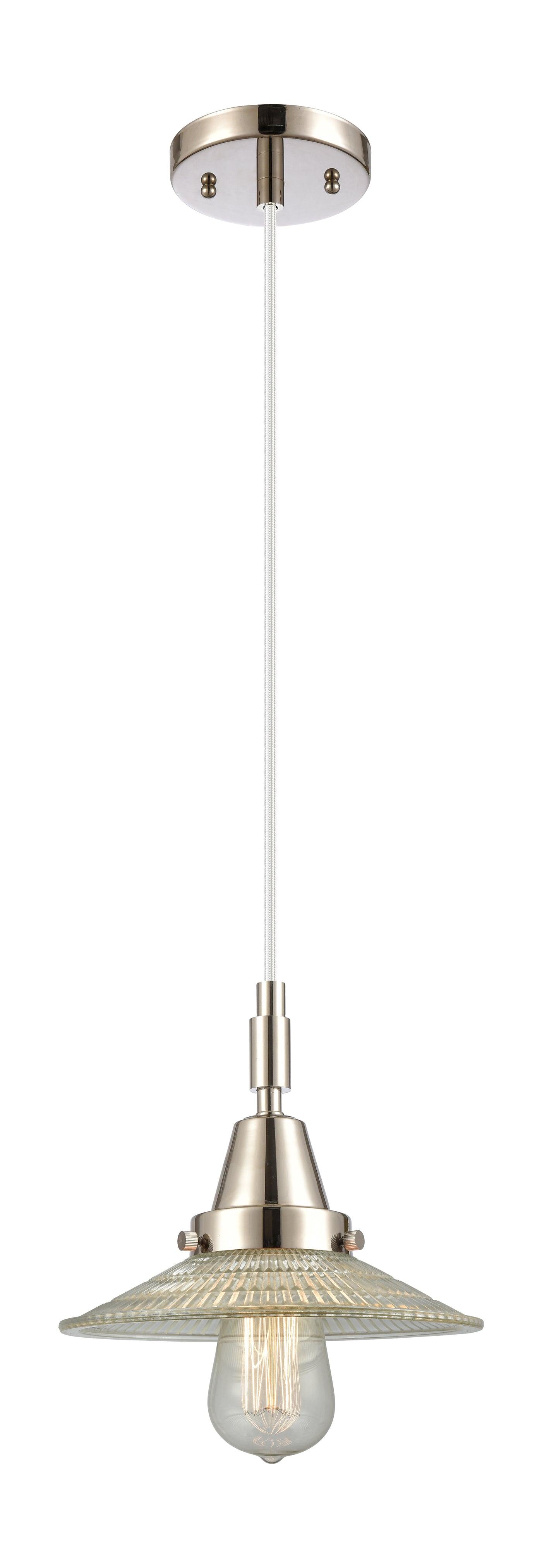 Caden Mini Pendant Antique Brass Glass