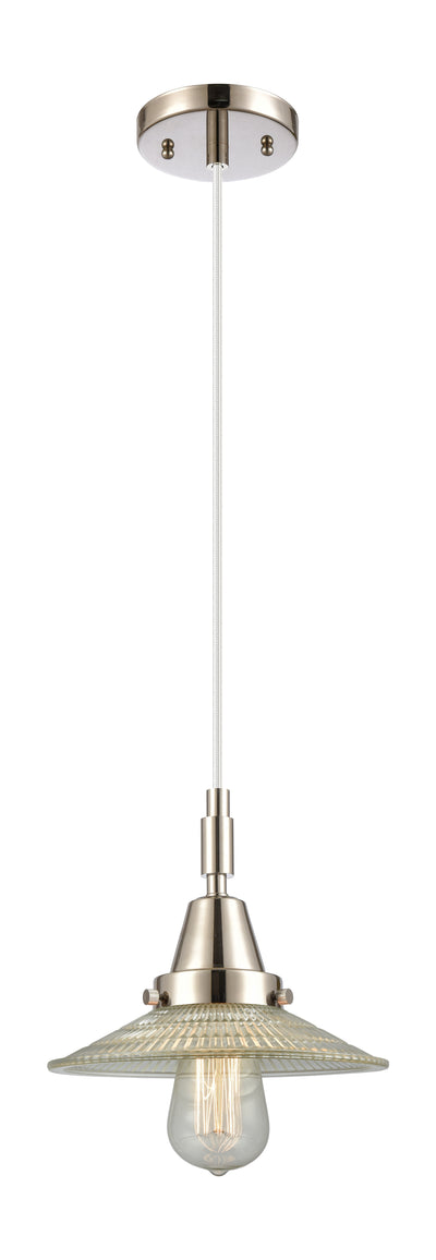 Caden Mini Pendant Antique Brass Glass