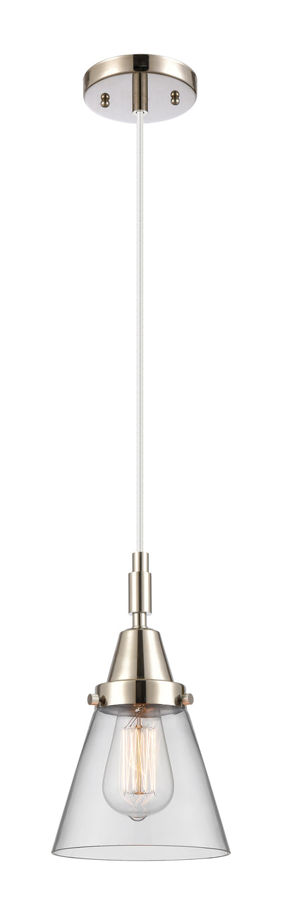 Caden Mini Pendant Antique Brass Glass Steel
