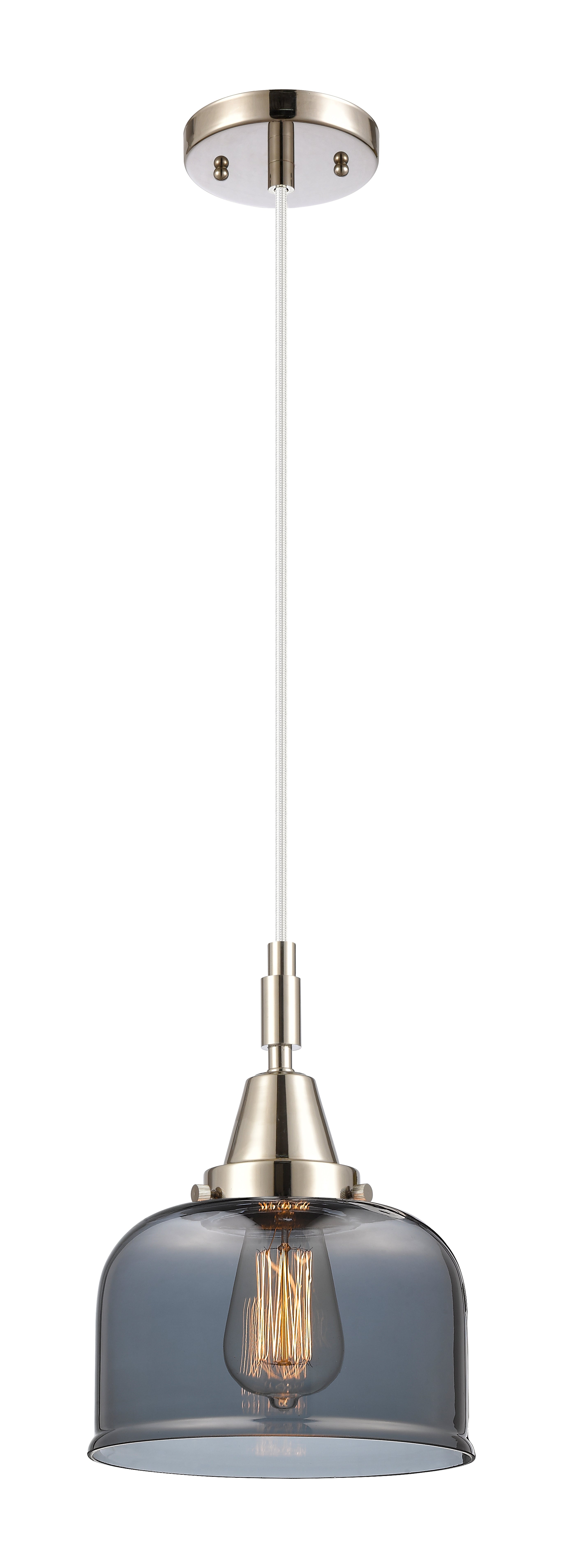 Caden Mini Pendant Antique Brass Glass Steel