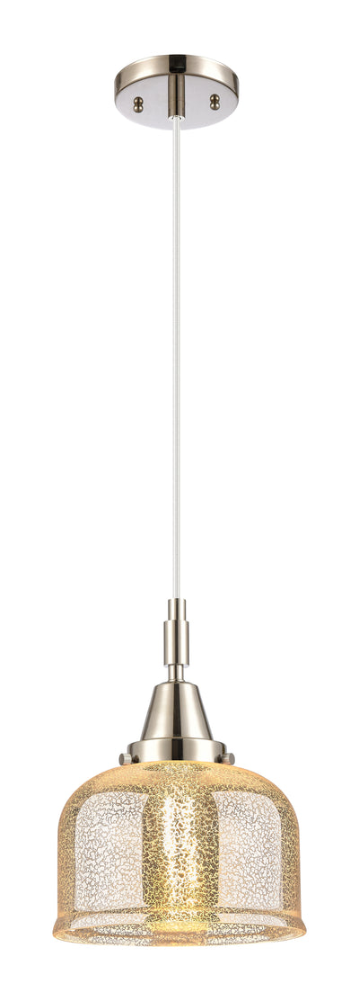 Caden Mini Pendant Antique Brass Glass Steel