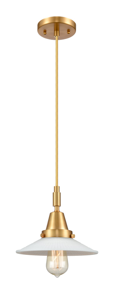 Caden Mini Pendant Antique Brass Glass