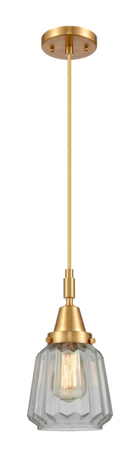 Caden Mini Pendant Antique Brass Glass