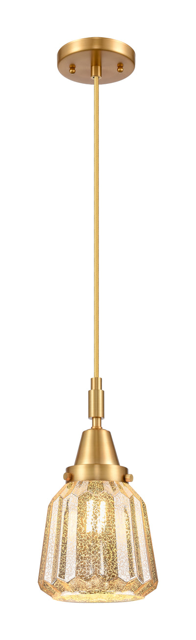 Caden Mini Pendant Antique Brass Glass