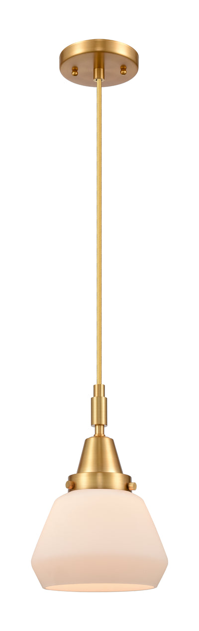Caden Mini Pendant Antique Brass Glass
