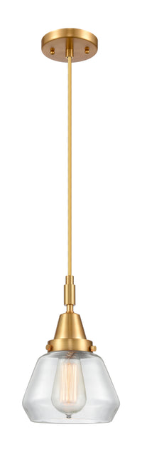 Caden Mini Pendant Antique Brass Glass