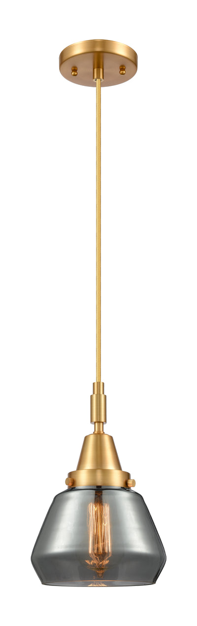 Caden Mini Pendant Antique Brass Glass