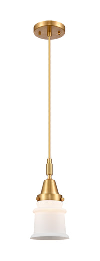 Caden Mini Pendant Glass Steel Antique Brass