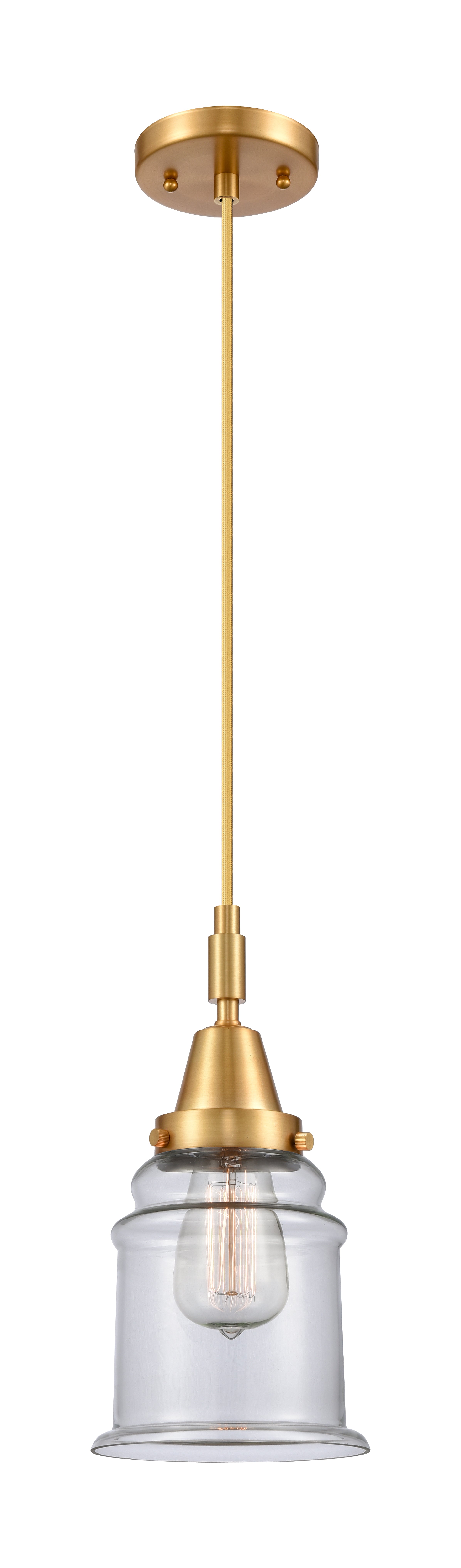 Caden Mini Pendant Antique Brass Steel