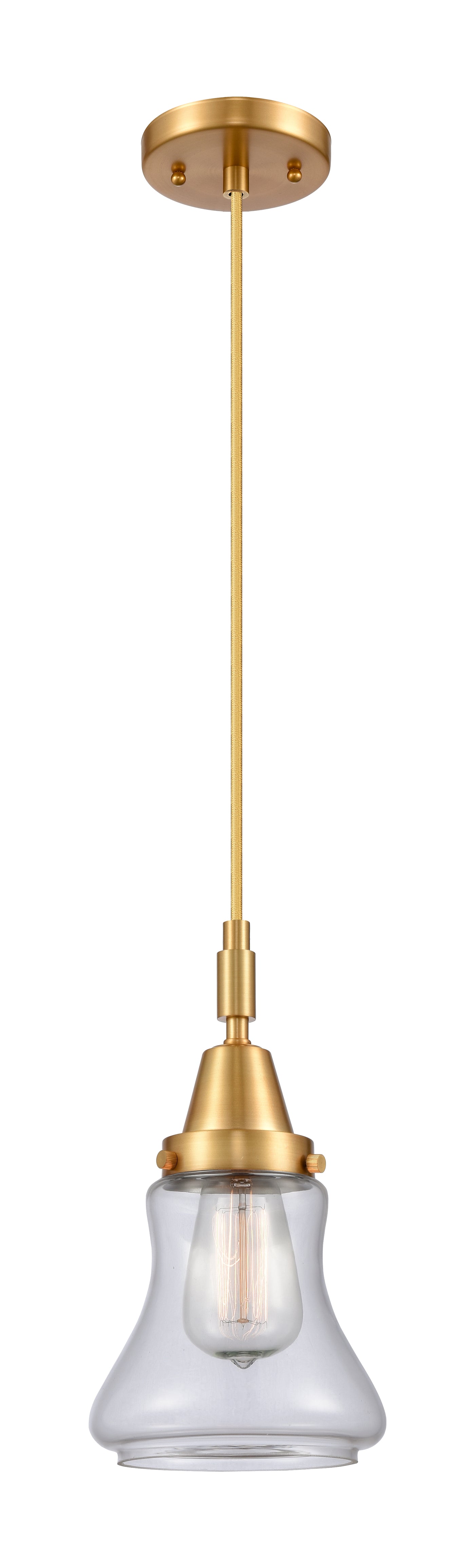 Caden Mini Pendant Antique Brass Finish