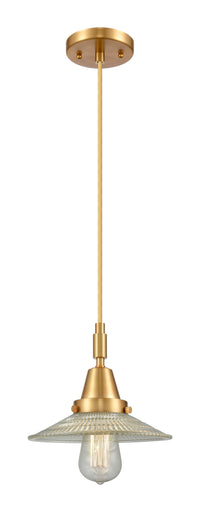 Caden Mini Pendant Antique Brass Glass