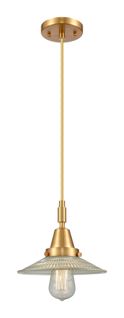 Caden Mini Pendant Antique Brass Glass