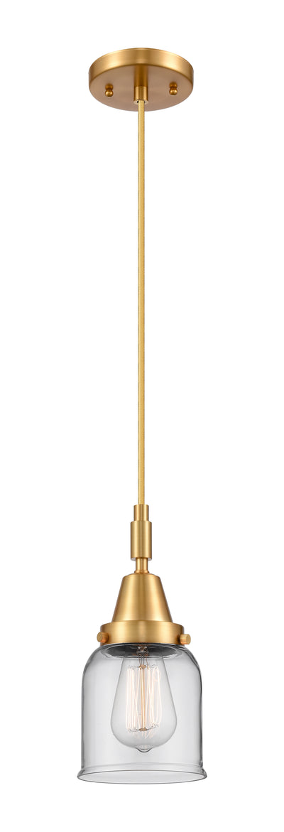 Caden Mini Pendant Antique Brass Glass