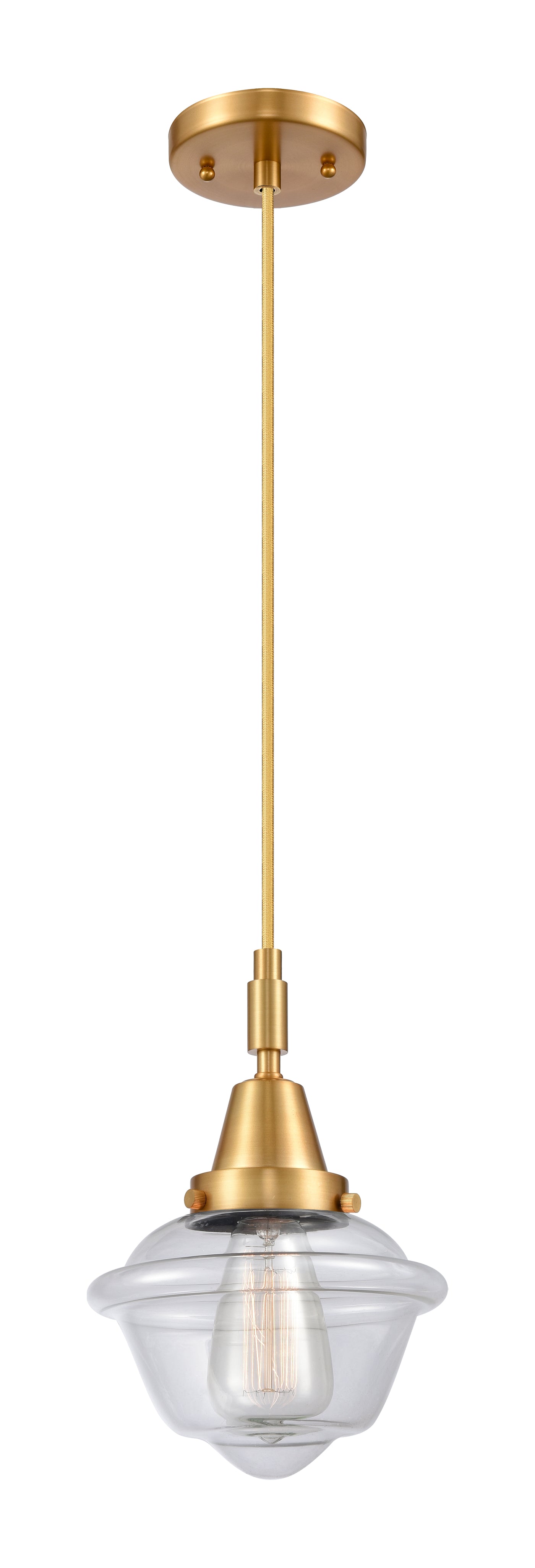 Caden Mini Pendant Antique Brass Finish