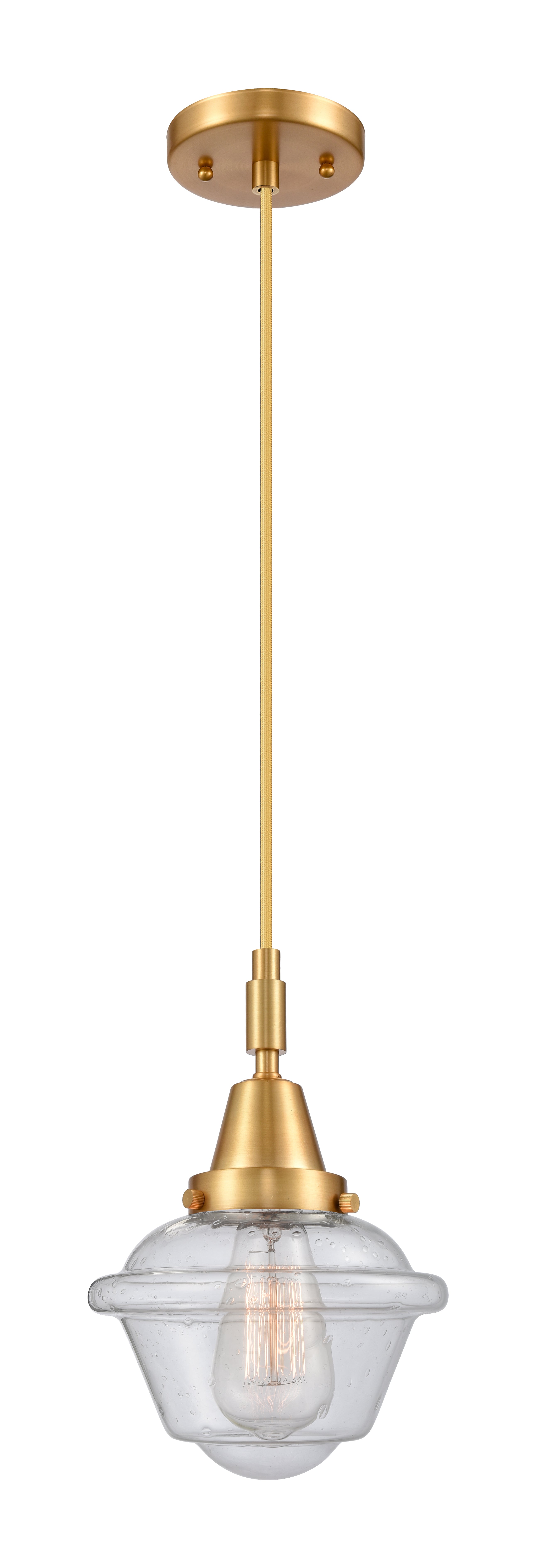 Caden Mini Pendant Antique Brass Finish