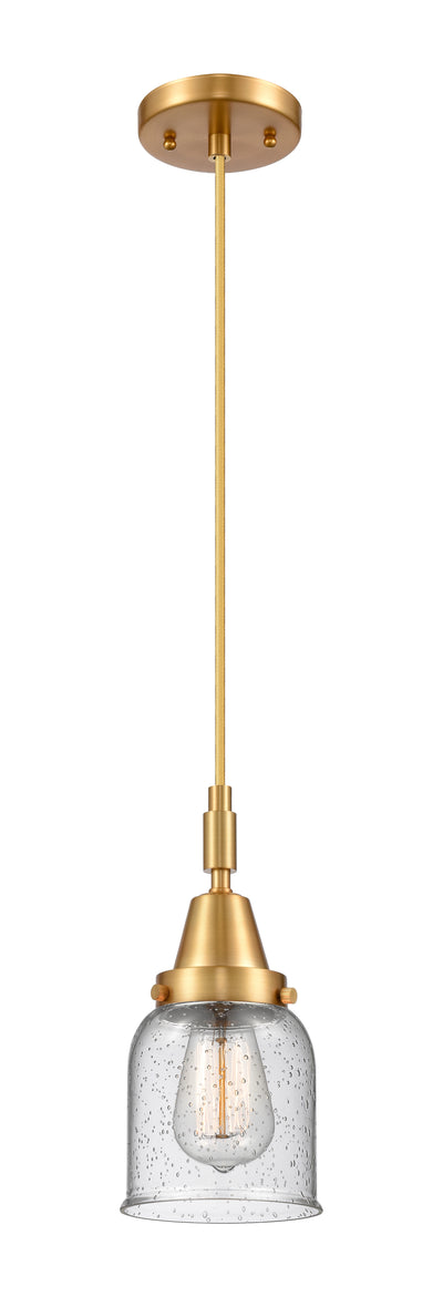 Caden Mini Pendant Antique Brass Glass