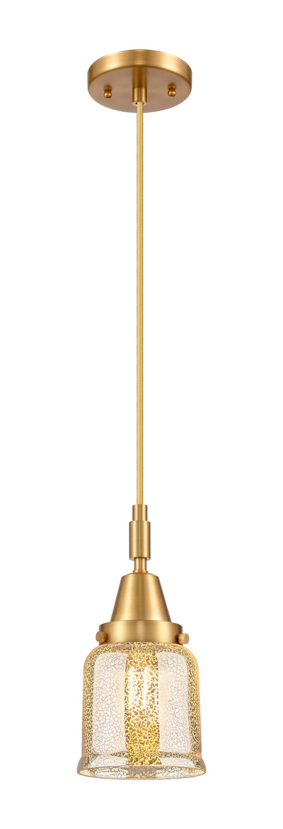 Caden Mini Pendant Antique Brass Glass