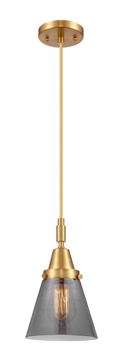 Caden Mini Pendant Antique Brass Glass Steel